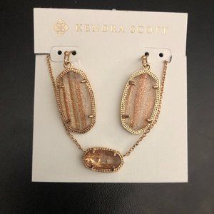 Kendra Scott Necklace with Earrings